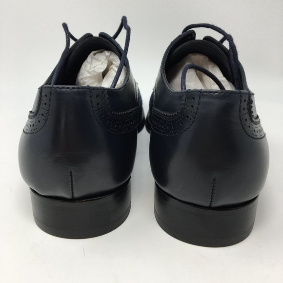 Tallia Orange Navy Floral Bonito Cap Toe Oxfords main image 4